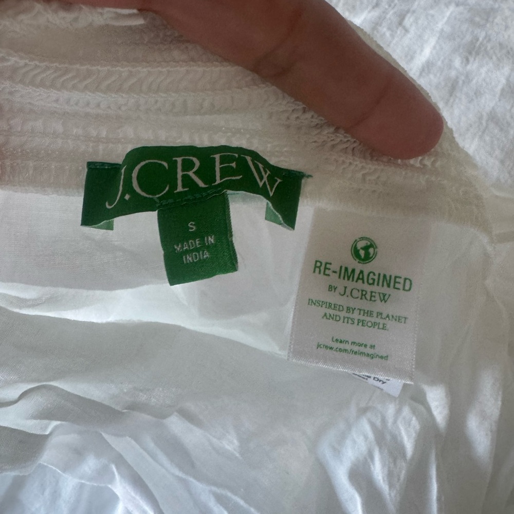 J. Crew 100% cotton coverup size Small